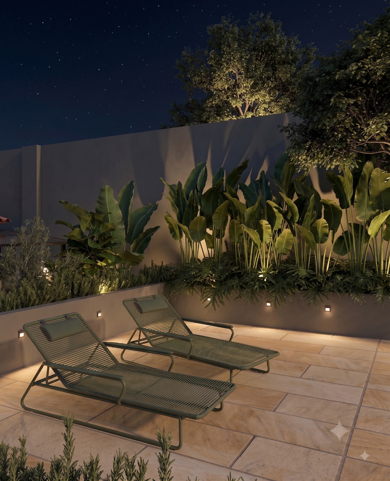 Residencial Contemporâneo — Espaço Gourmet Externo